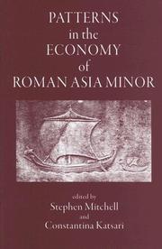 Cover of: Patterns in the Economy of Roman Asia Minor