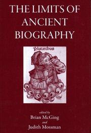 Cover of: The Limits of Ancient Biography by 