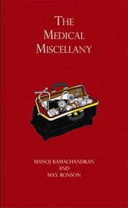 Cover of: The Medical Miscellany by Manoj Ramachandran, Max Ronson