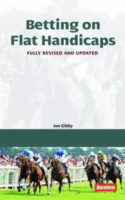 Betting on Flat Handicaps by Jon Gibby