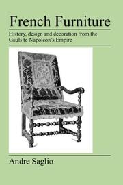 Cover of: French Furniture