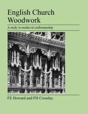 Cover of: English Church Woodwork