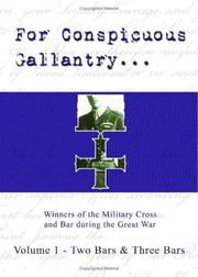 Cover of: For Conspicuous Gallantry...