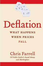 Cover of: Deflation by Chris Farrell, Chris Farrell