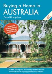 Cover of: Buying a Home in Australia: A Survival Handbook (Buying a Home in Australia)