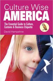 Cover of: Culture Wise America | David Hampshire