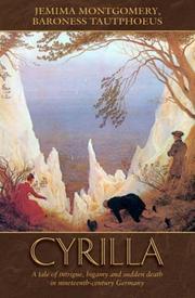Cover of: Cyrilla by Jemima Montgomery Baroness Tautphoeus