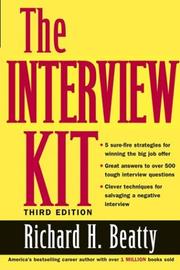 Cover of: The Interview Kit by Richard H. Beatty
