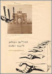 Cover of: Correspondence (The French List)