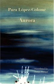 Cover of: Aurora | Pura Lopez-Colome