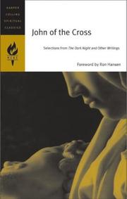 Cover of: John of the Cross by Harpercollins Spiritual Classics, Harpercollins Spiritual Classics