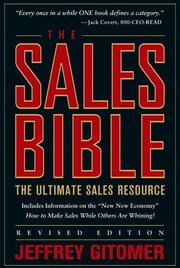 Cover of: The sales bible: the ultimate sales resource