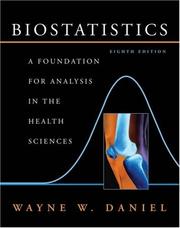 Cover of: Biostatistics by Wayne W. Daniel, Wayne W. Daniel