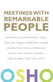 Cover of: Meetings with Remarkable People