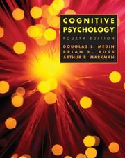 Cover of: Cognitive Psychology | Douglas, PhD Medin