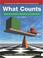 Cover of: What Counts