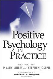 Cover of: Positive Psychology in Practice