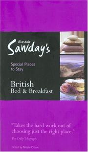 Cover of: Special Places to Stay British Bed and Breakfast, 12th (Special Places to Stay)