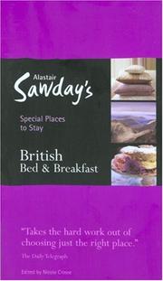 Cover of: Special Places to Stay British Bed and Breakfast, 12th (Special Places to Stay) by Nicola Crosse