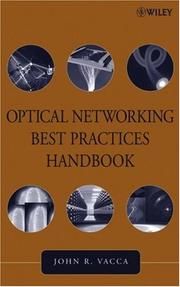 Cover of: Optical Networking Best Practices Handbook