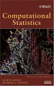 Cover of: Computational statistics by Geof H. Givens