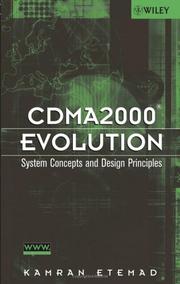 Cover of: CDMA2000 Evolution: System Concepts and Design Principles