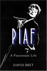 Cover of: Piaf by David Bret
