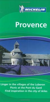 Cover of: Michelin the Green Guide Provence (Michelin Green Guide: Provence English Edition)