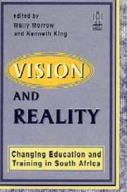 Cover of: Vision and Reality | W. Morrow