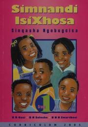 Cover of: Simnandi Isixhosa-Sinq: Gr 1 (Simnandi Isixhosa)