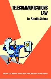 Cover of: Telecommunications Law in South Africa