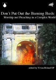 Cover of: Don't Put Out the Burning Bush by Vivian Boland