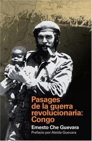 Cover of: Pasajes De La Guerra Revolucionaria Congo by Che Guevara, Aleida Guevara