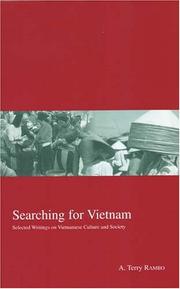 Cover of: Searching For Vietnam: Selected Writings On Vietnamese Culture And Society (Kyoto Area Studies on Asia)