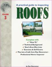 Cover of: A Practical Guide to Inspecting Roofs