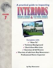 Cover of: A Practical Guide to Inspecting Interiors | Roy Newcomer