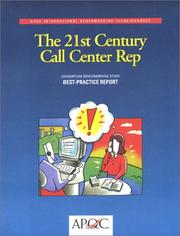 Cover of: The 21st Century Call Center Representative