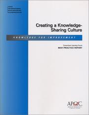 Cover of: Creating a Knowledge-Sharing Culture