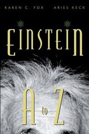 Cover of: Einstein A to Z by Karen C. Fox, Aries Keck