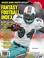 Cover of: Fantasy Football Index 2003