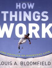 Cover of: How Things Work | Louis A. Bloomfield
