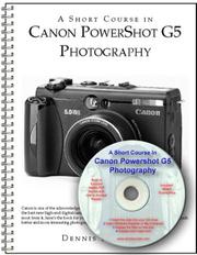Cover of: A Short Course in Canon PowerShot G5 Photography book/ebook by Dennis Curtin