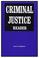 Cover of: Criminal Justice Reader
