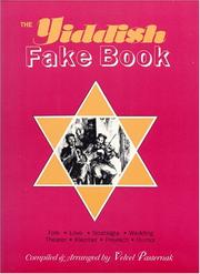 Cover of: The Yiddish Fake Book by Velvel Pasternak, Velvel Pasternak