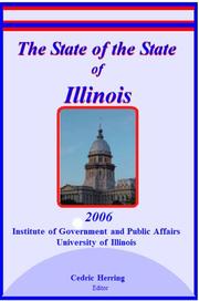 Cover of: State of the State of Illinois, 2006