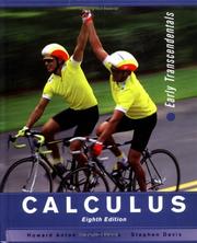 Cover of: Calculus by Howard Anton, Irl Bivens, Stephen Davis