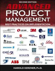 Cover of: Advanced Project Management: Best Practices on Implementation