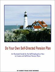 Cover of: Do Your Own Self-Directed Pension Plan