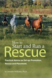 Cover of: How to Start and Run a Rescue