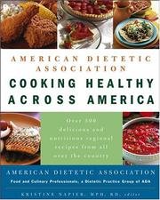 Cover of: American Dietetic Association Cooking Healthy Across America by American Dietetic Association